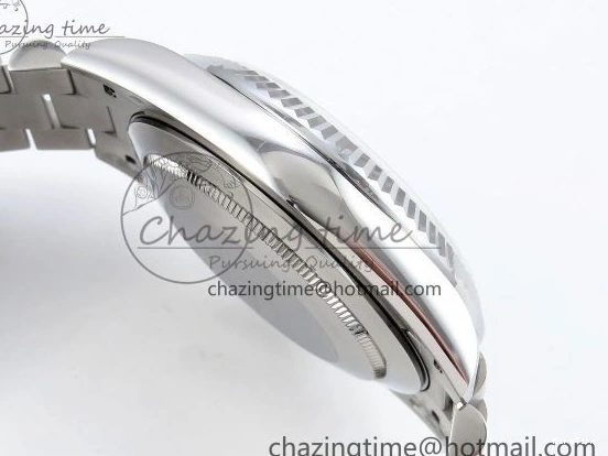 MiroTime 0226 GoodFit DayDate 40 SS JDF 904L Steel Silver Crystal Dial on President Bracelet VR3255 V3 (Gain Weight) 1431